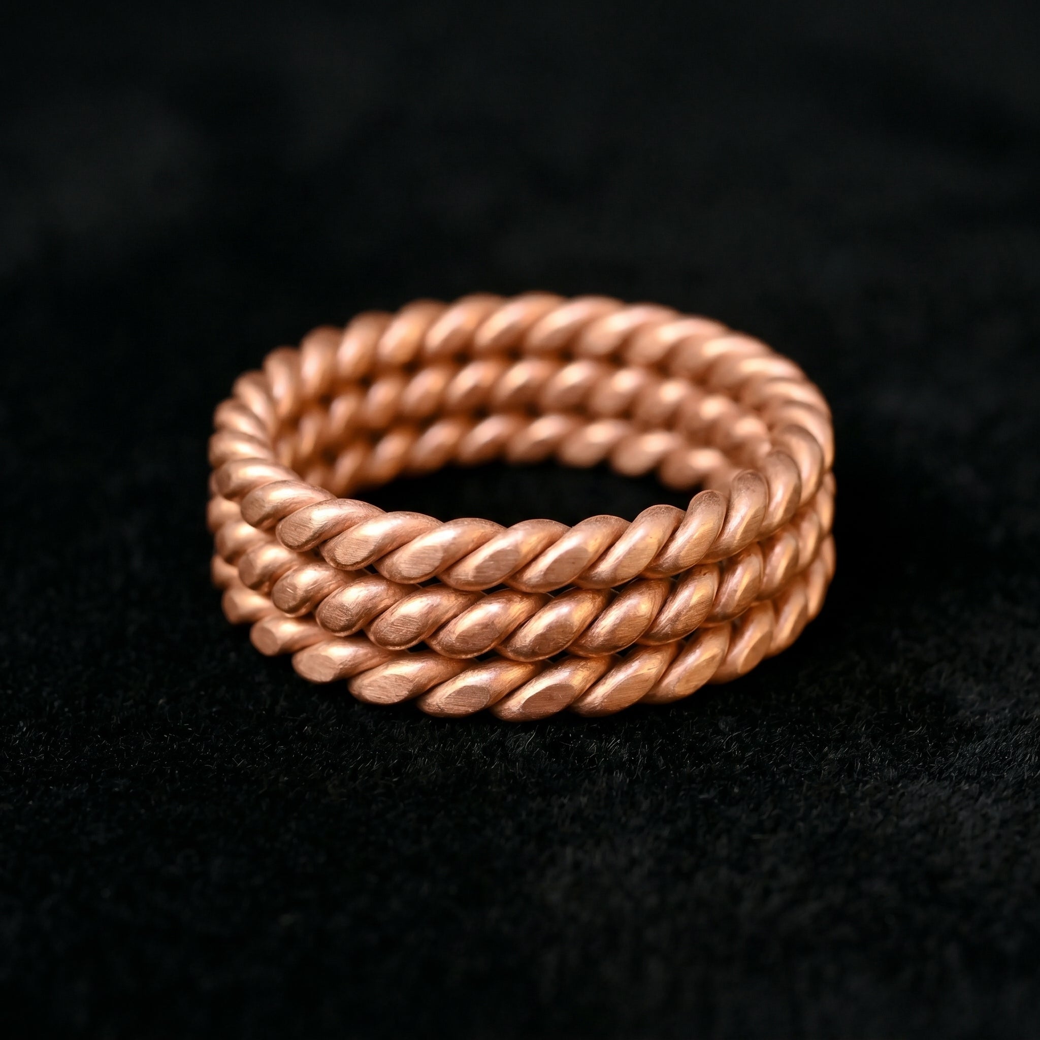 Handmade copper ring R3