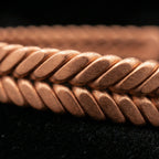 Double Twist Copper Bracelet – Sacred Geometry Design (432 Hz Inspired) - FREE