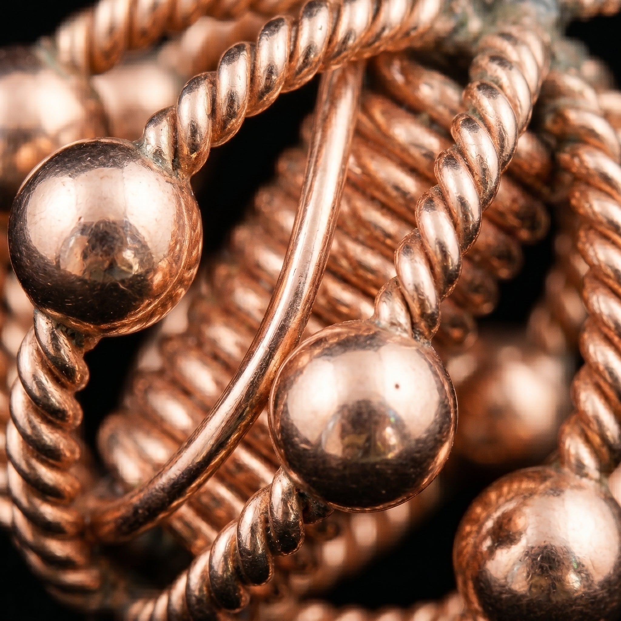 Tensor Harmonizer Pendant 2 – Copper Handwired Series (144 MHZ)