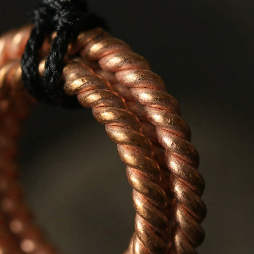 Triple-Frequency Copper Pendant – 144 / 177 / 188 Hz Design