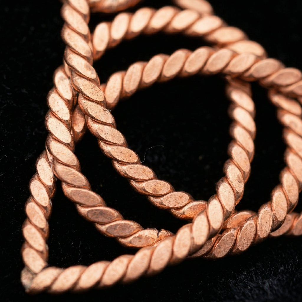Trinity Spiral Coil Pendant – Sacred Geometry Design (432 Hz Inspired)