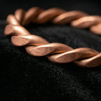 Pure Copper Braided Tensor Bracelet – Handmade Design