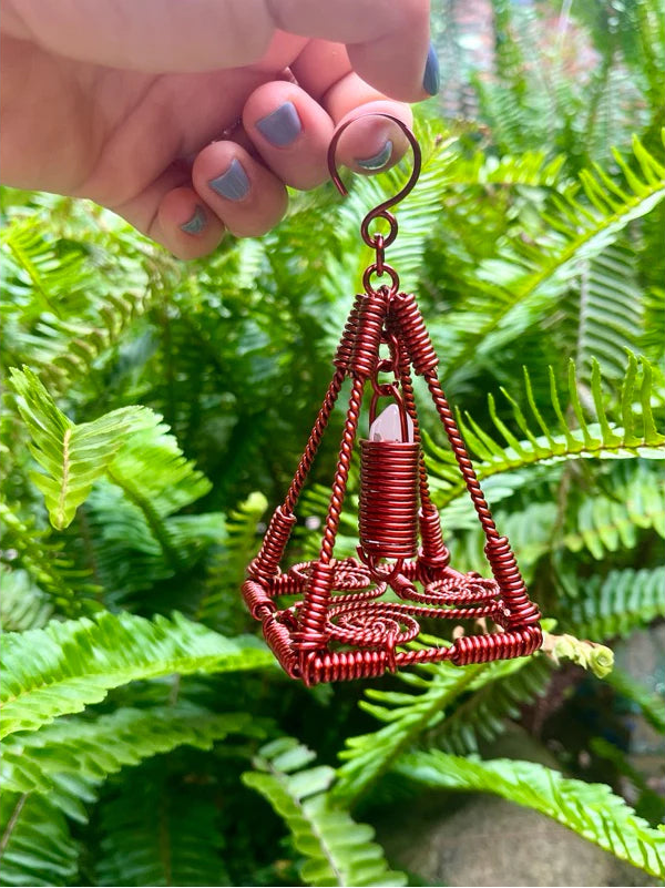 Orgonite Copper Pyramid