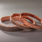 Rustic Solid Copper Cuff Bracelet