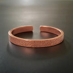 Rustic Solid Copper Cuff Bracelet