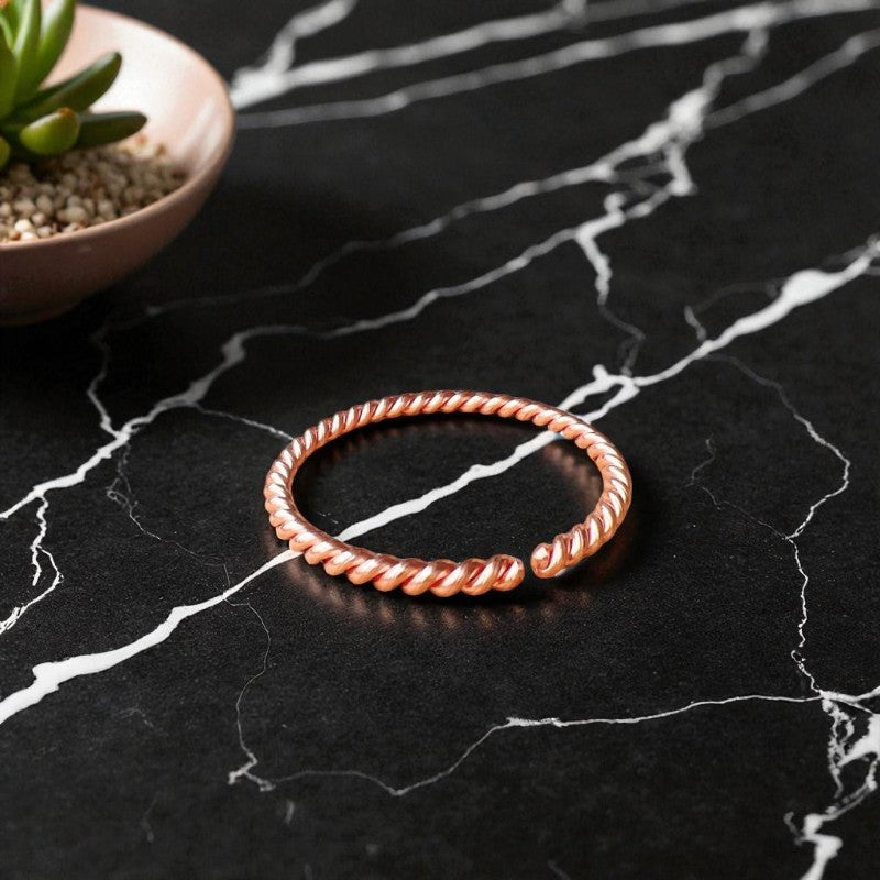 Open Copper Bracelet – Lakhovsky Coil Style Energy Bangle