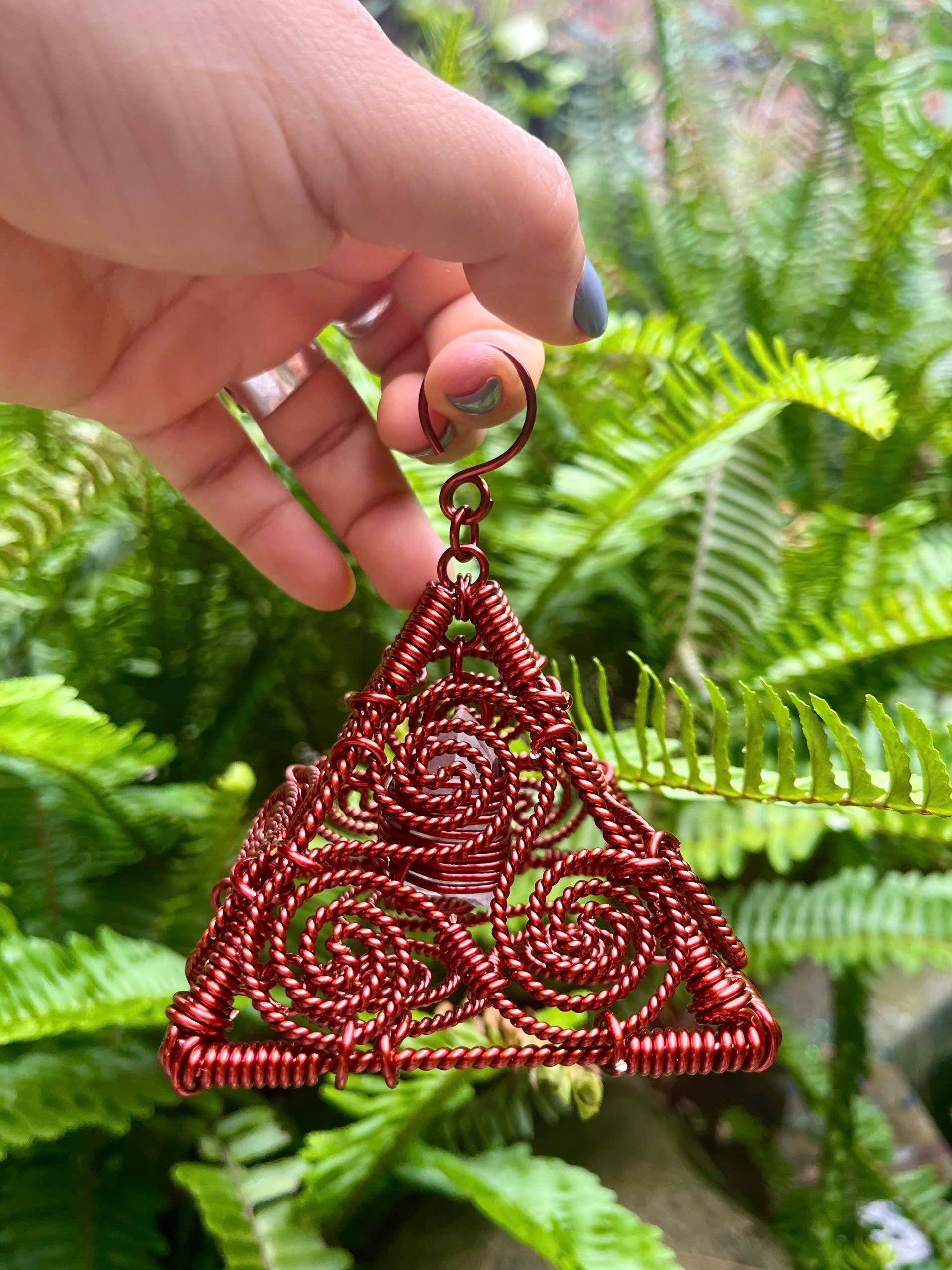 Orgonite Energy Tensor Copper Pyramid 2