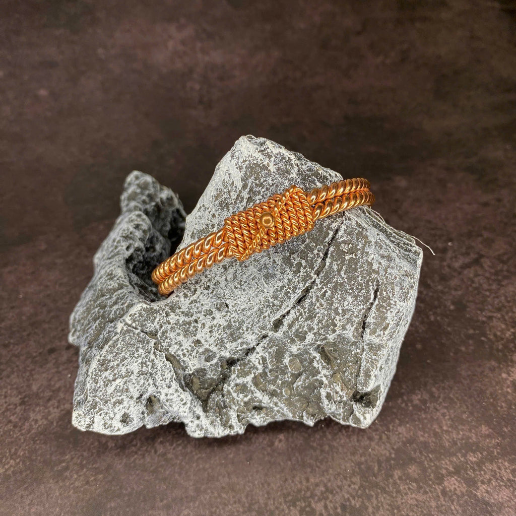 Multi-Frequency Tensor Copper Bracelet – Balance & EMF Protection