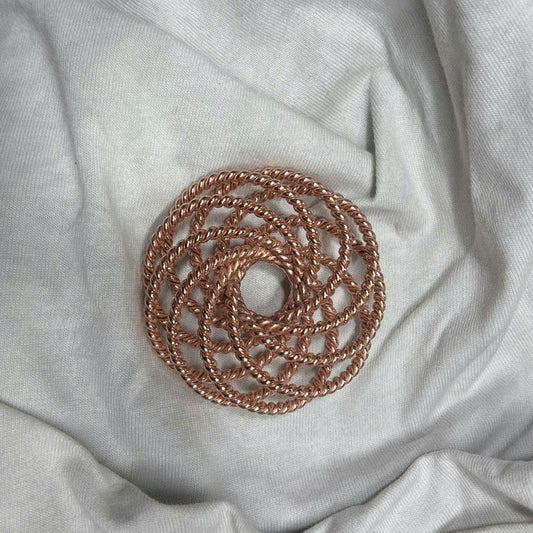 Torus Pendant V2 – 432 MHz Handcrafted Copper Necklace